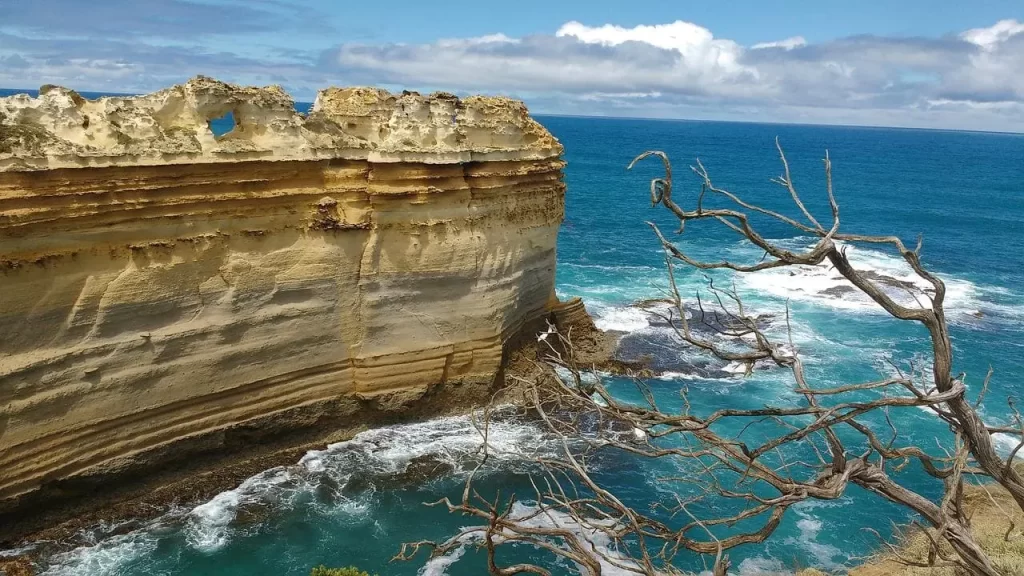 View of the Great Ocean Road