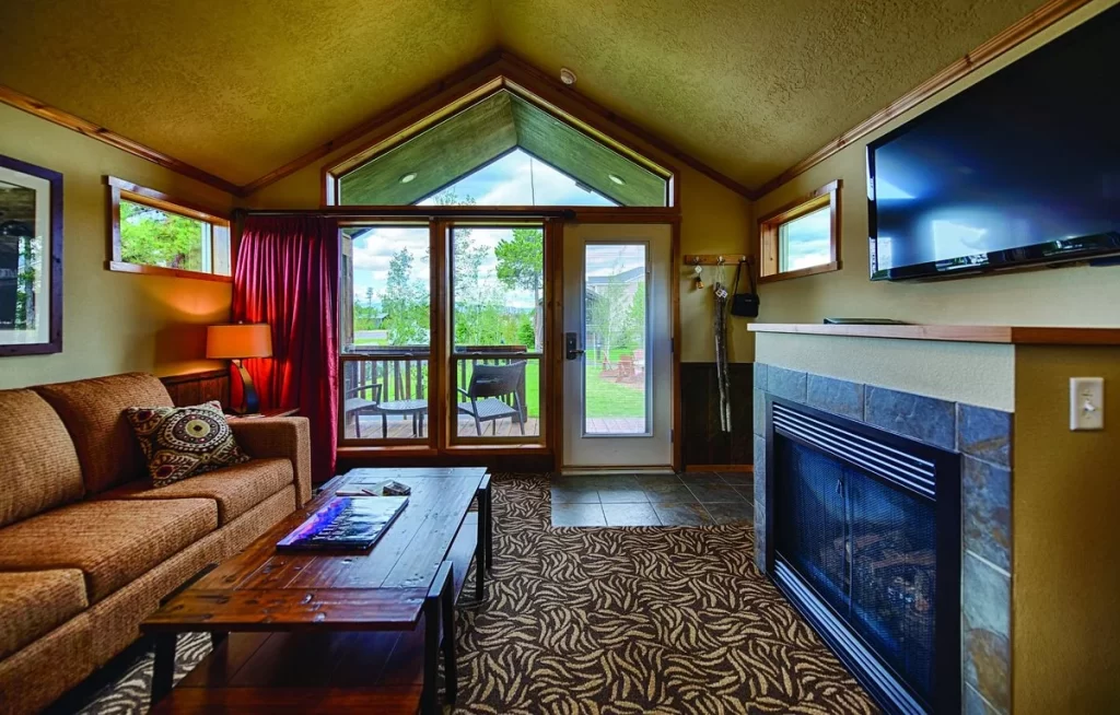 Explorer Cabins Room | Yellowstone on a budget