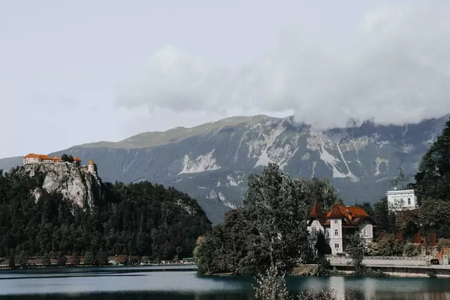 Lake Bled in Winter season