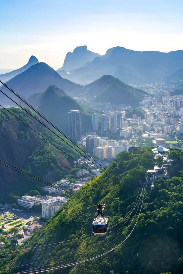 cable car ride in Rio De Janeiro