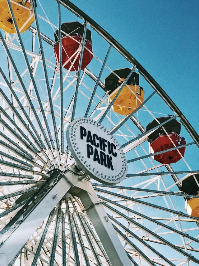 Giant wheel at Santa Monica Pier