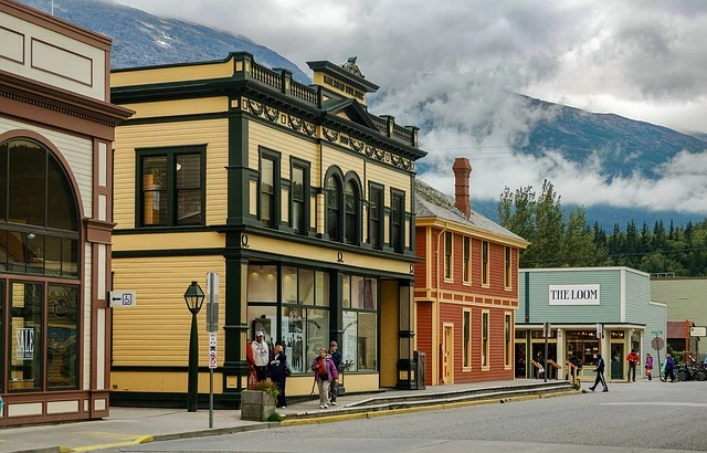 Walking the streets of Skagway