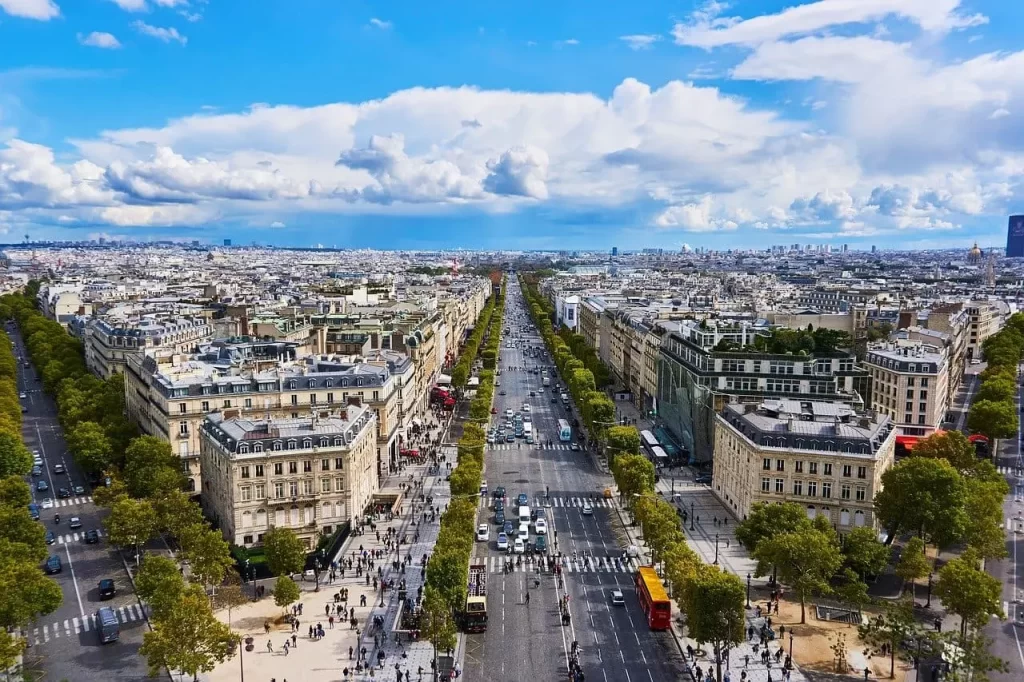 View from Arc de Triomphe | 3 Days in Paris