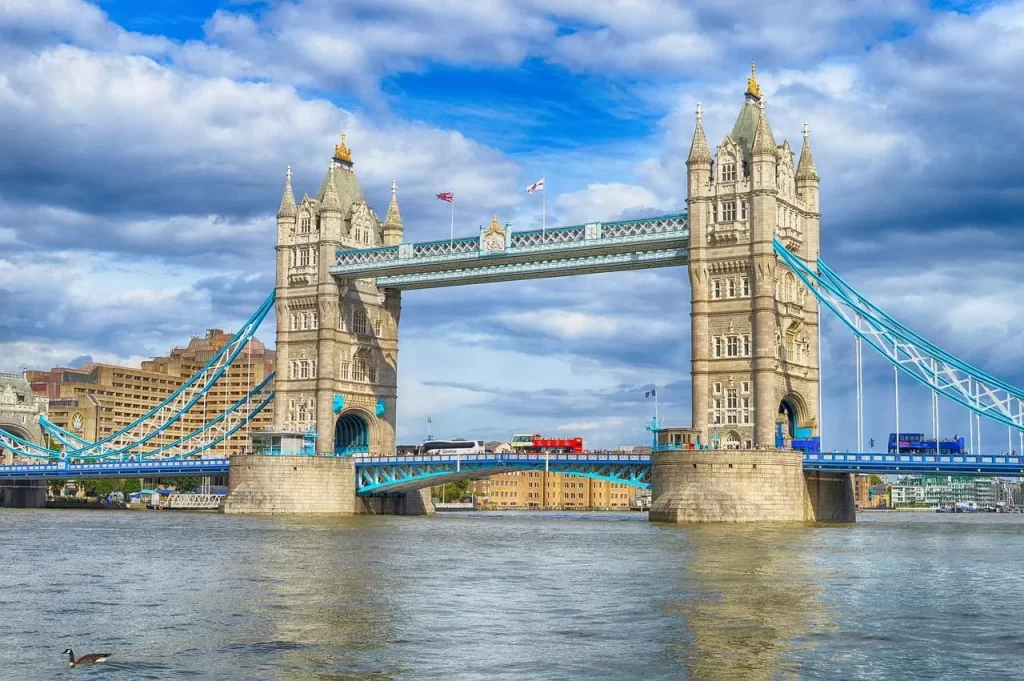 Tower Bridge in London