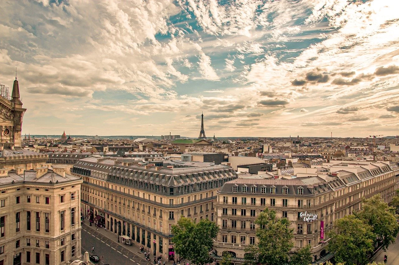 Panoramic View of Paris City