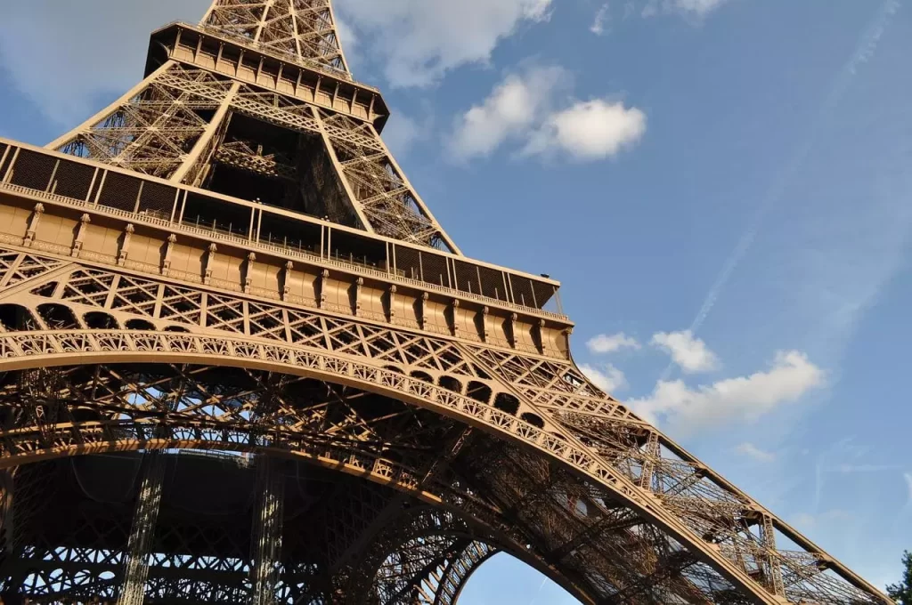 View of the Eiffel Tower