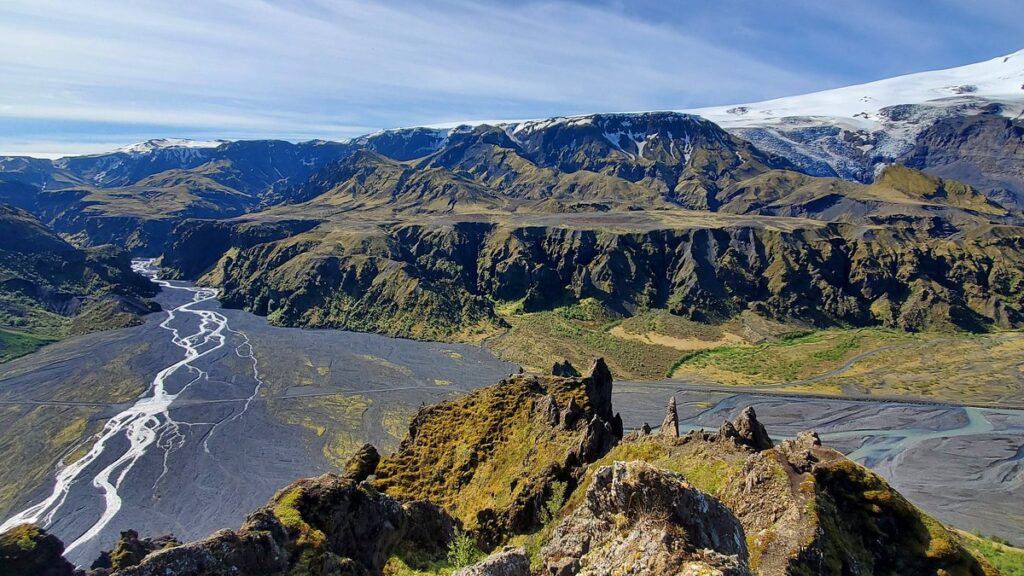 Thorsmork Valley in Iceland
