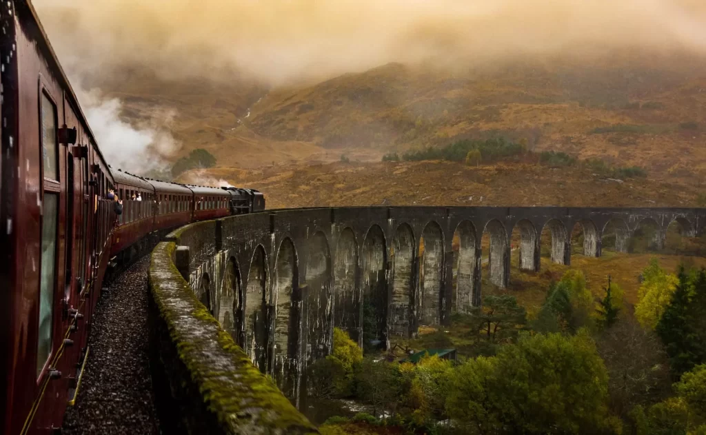 Steam Train in Oban