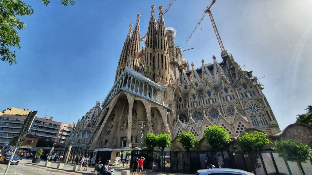 La Sagrada Familia in Barcelona