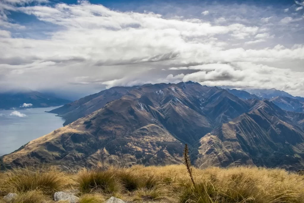 Mountains in South Island New Zealand